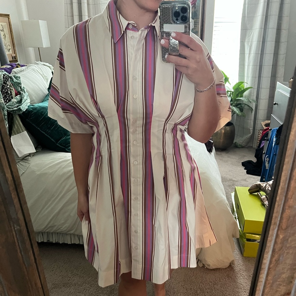 The Tobie Mini Shirt Dress by Exquise - Anthropologie